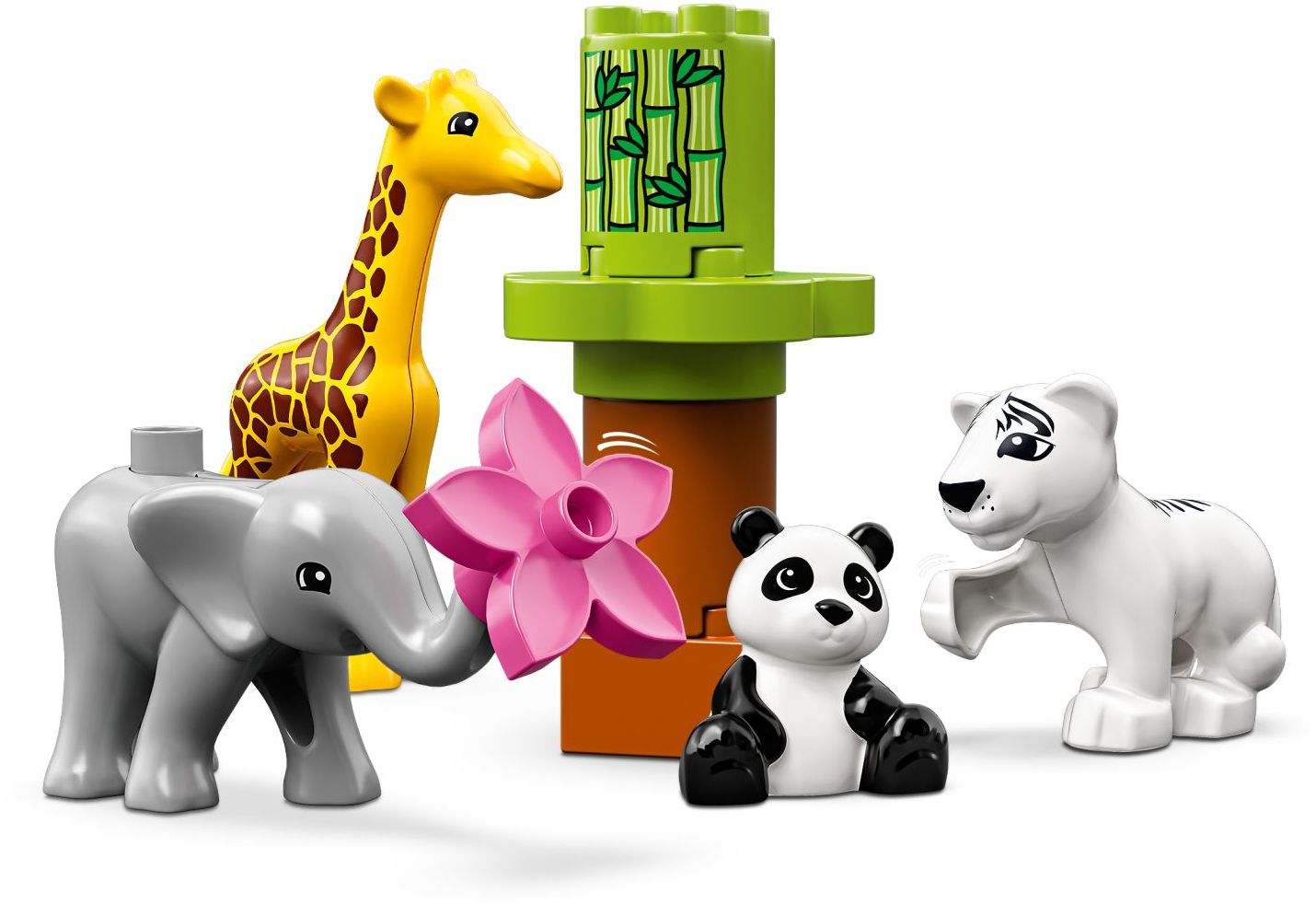 LEGO 10904 Baby Animals: Panda, Tiger, Giraffe & Elephant Set - SuperSaverAU - view 3