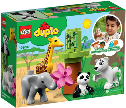 LEGO 10904 Baby Animals: Panda, Tiger, Giraffe & Elephant Set