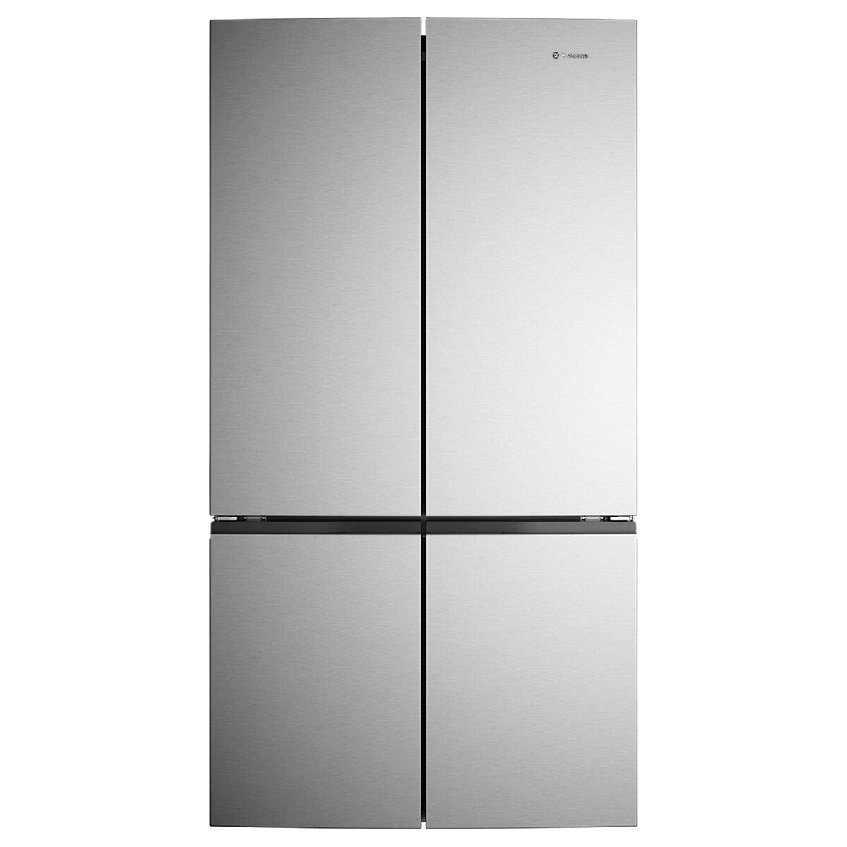 Westinghouse 547L Quad Door Refrigerator - Silver, Dual CrispSeal Drawers, Sphere Ice Tray - WQE5400SD