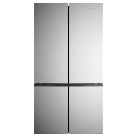 Westinghouse 547L Quad Door Refrigerator - Silver, Dual CrispSeal Drawers, Sphere Ice Tray - WQE5400SD