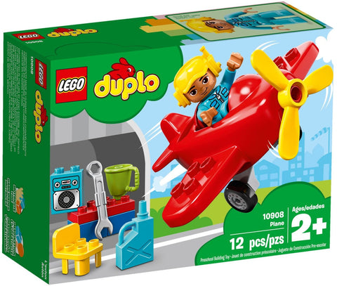 LEGO 10908 DUPLO Plane Toy for Toddlers with Pilot Figure - SuperSaverAU - view 1