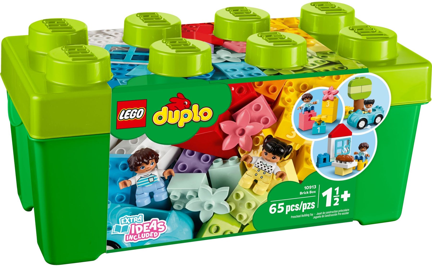 LEGO 10913 DUPLO Classic Brick Box 65pc Toddler Building Set - SuperSaverAU - view 1