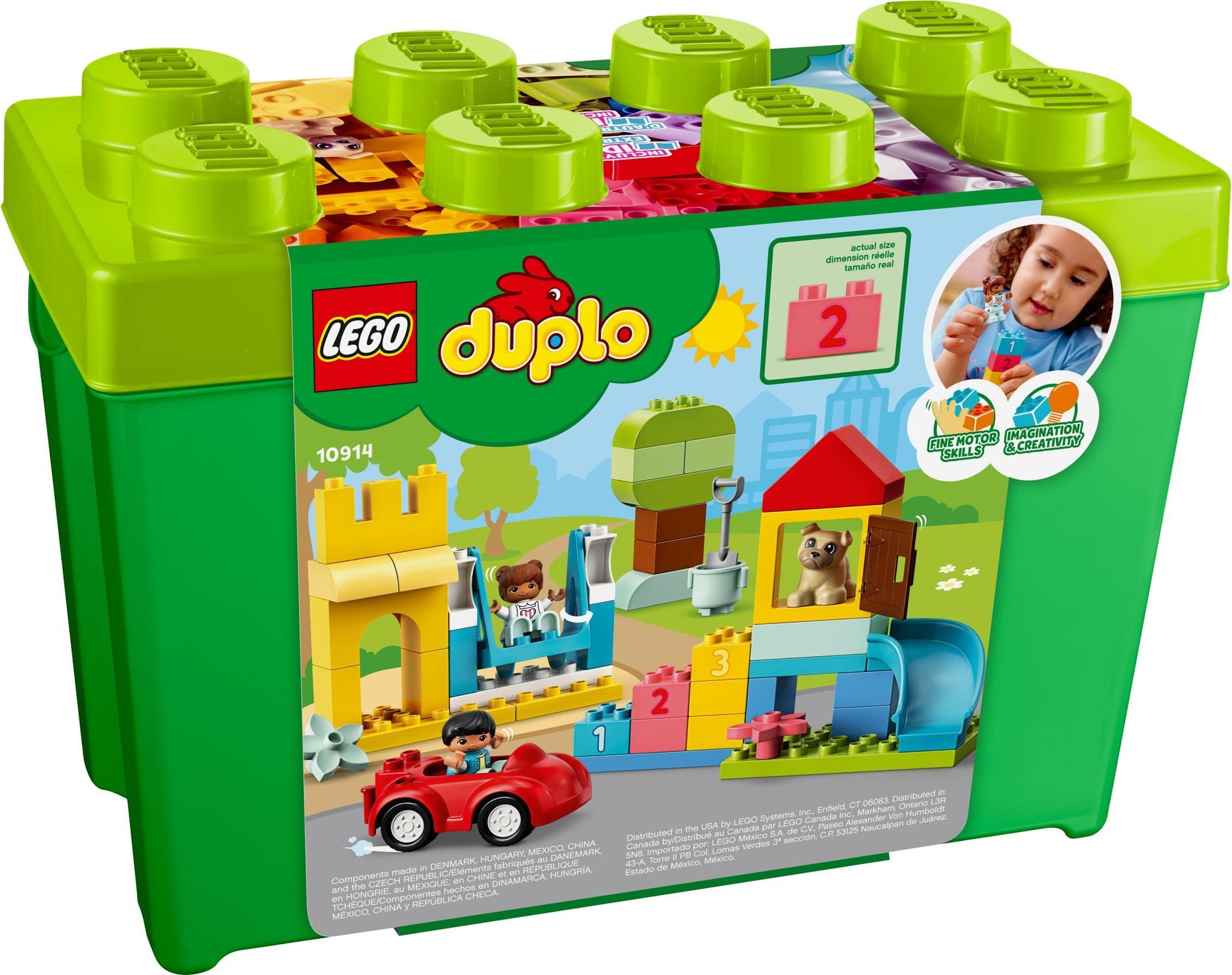 LEGO 10914 DUPLO Deluxe Brick Box: Creative Play for Toddlers - SuperSaverAU - view 3