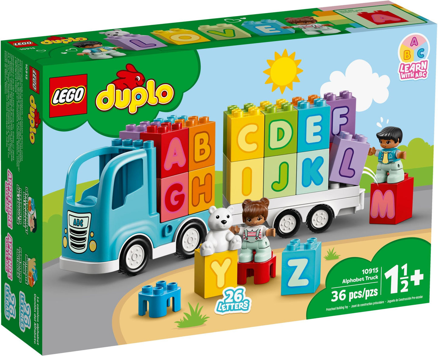 LEGO 10915 DUPLO Alphabet Truck: Learn & Play