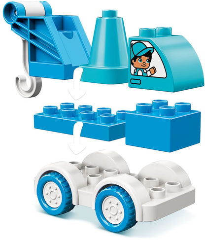LEGO 10918 DUPLO Tow Truck Toy for Toddlers 18+ Months