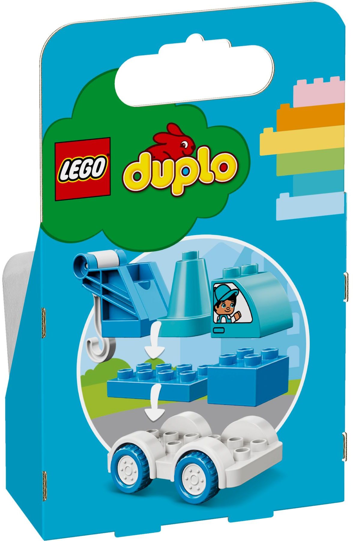 LEGO 10918 DUPLO Tow Truck Toy for Toddlers 18+ Months - SuperSaverAU - view 4