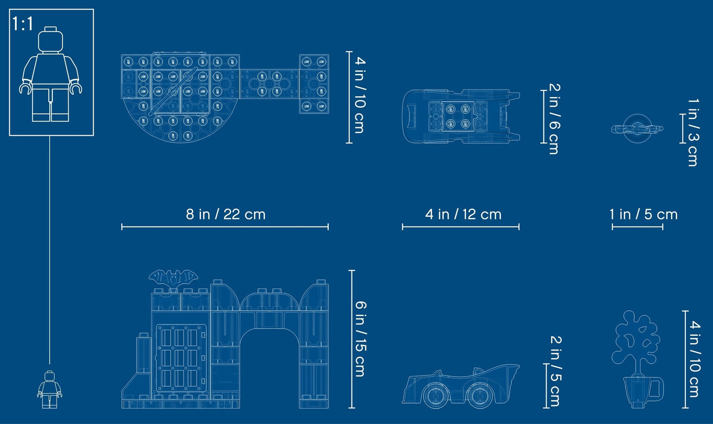 LEGO 10919 Batcave: Batman vs. Joker Toddler Playset