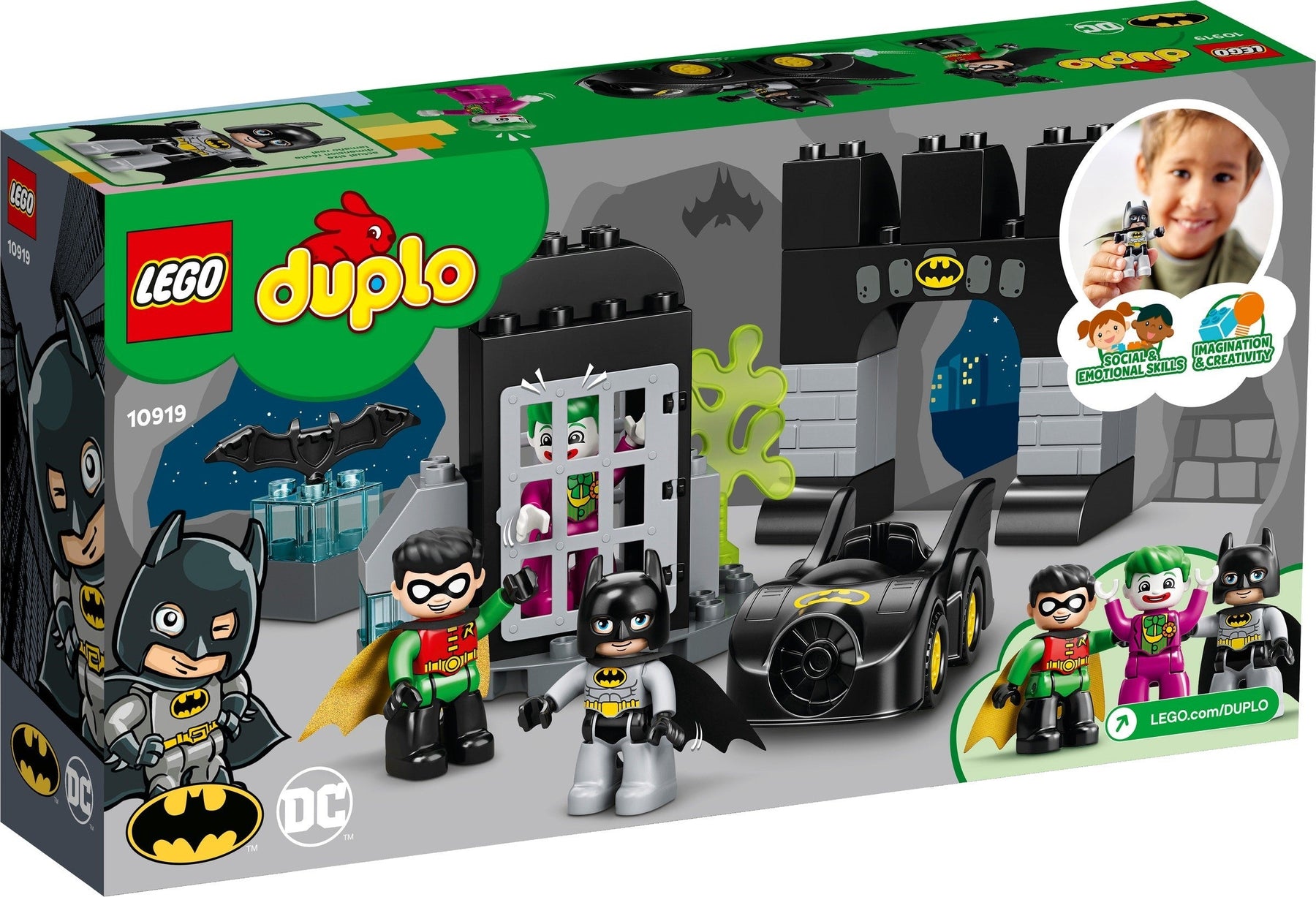 LEGO 10919 Batcave: Batman vs. Joker Toddler Playset - SuperSaverAU - view 6