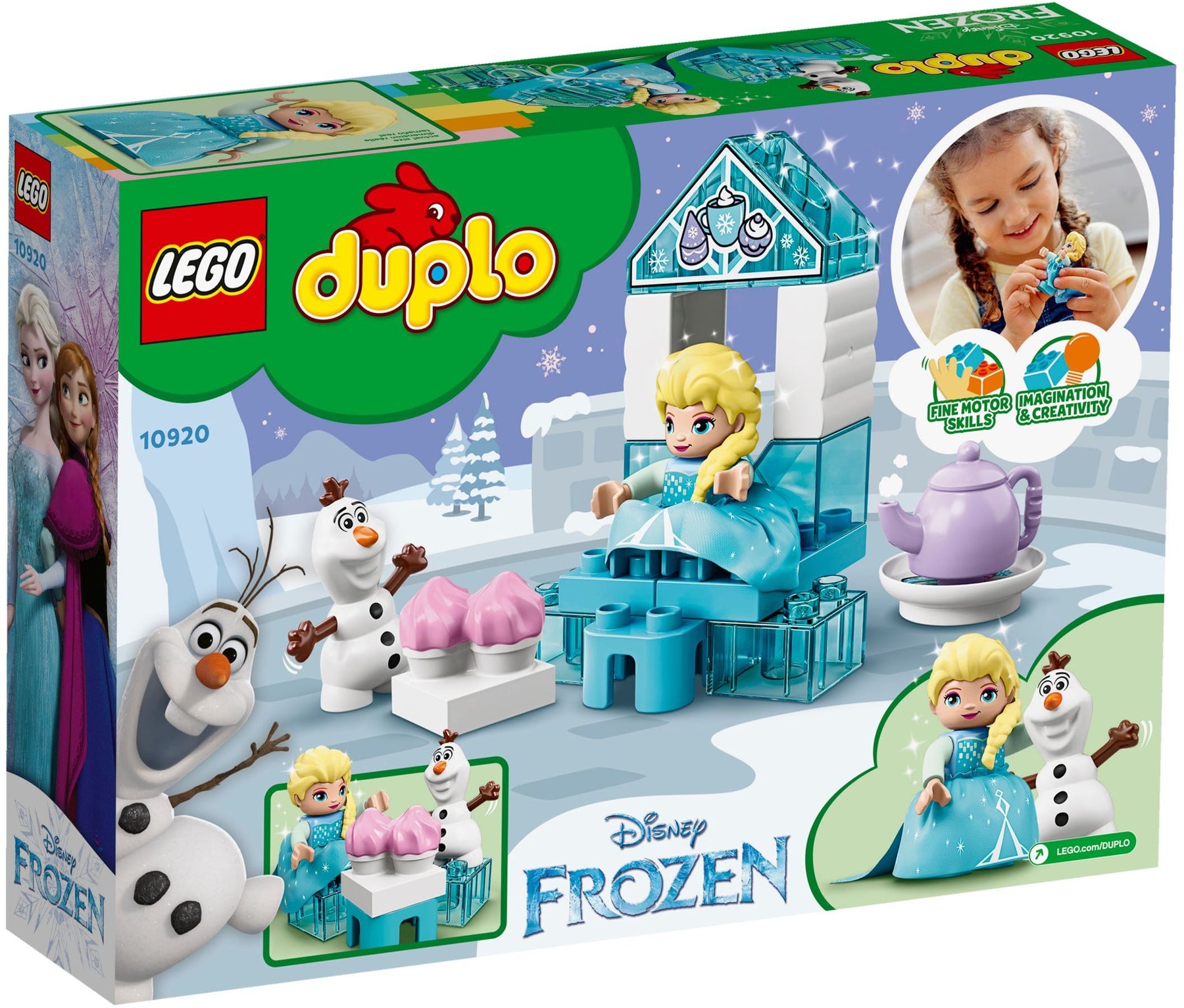 LEGO 10920 DUPLO Disney Frozen Elsa & Olaf's Tea Party Building Toy - SuperSaverAU - view 4