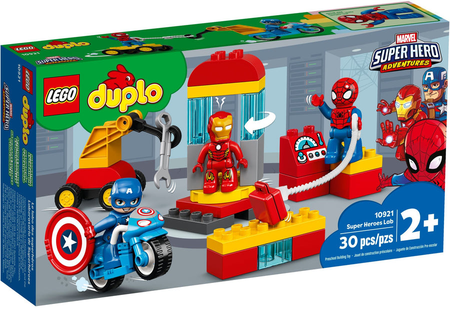 LEGO 10921 Iron Man Lab: Superhero Fun for Toddlers - SuperSaverAU - view 1