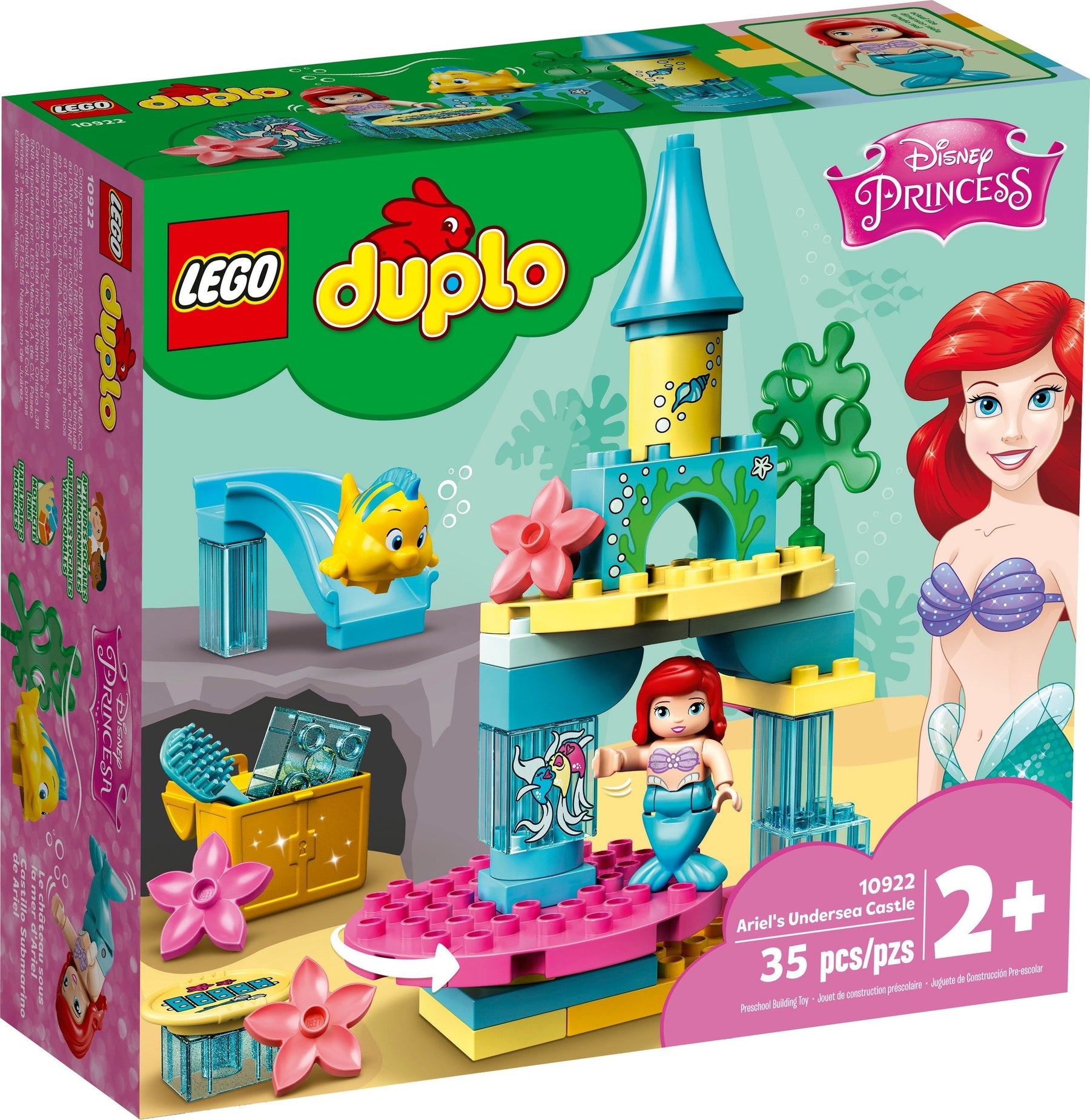 LEGO 10922 Ariel’s Undersea Castle DUPLO Disney Playset - SuperSaverAU - view 1