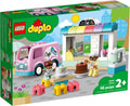 LEGO 10928 DUPLO Town Bakery, Cafe & Delivery Van Playset - SuperSaverAU - view 1