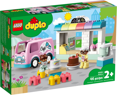 LEGO 10928 DUPLO Town Bakery, Cafe & Delivery Van Playset - SuperSaverAU - view 1