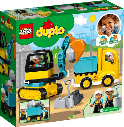 LEGO DUPLO 10931 Truck and Tracked Excavator- Auzzi Store