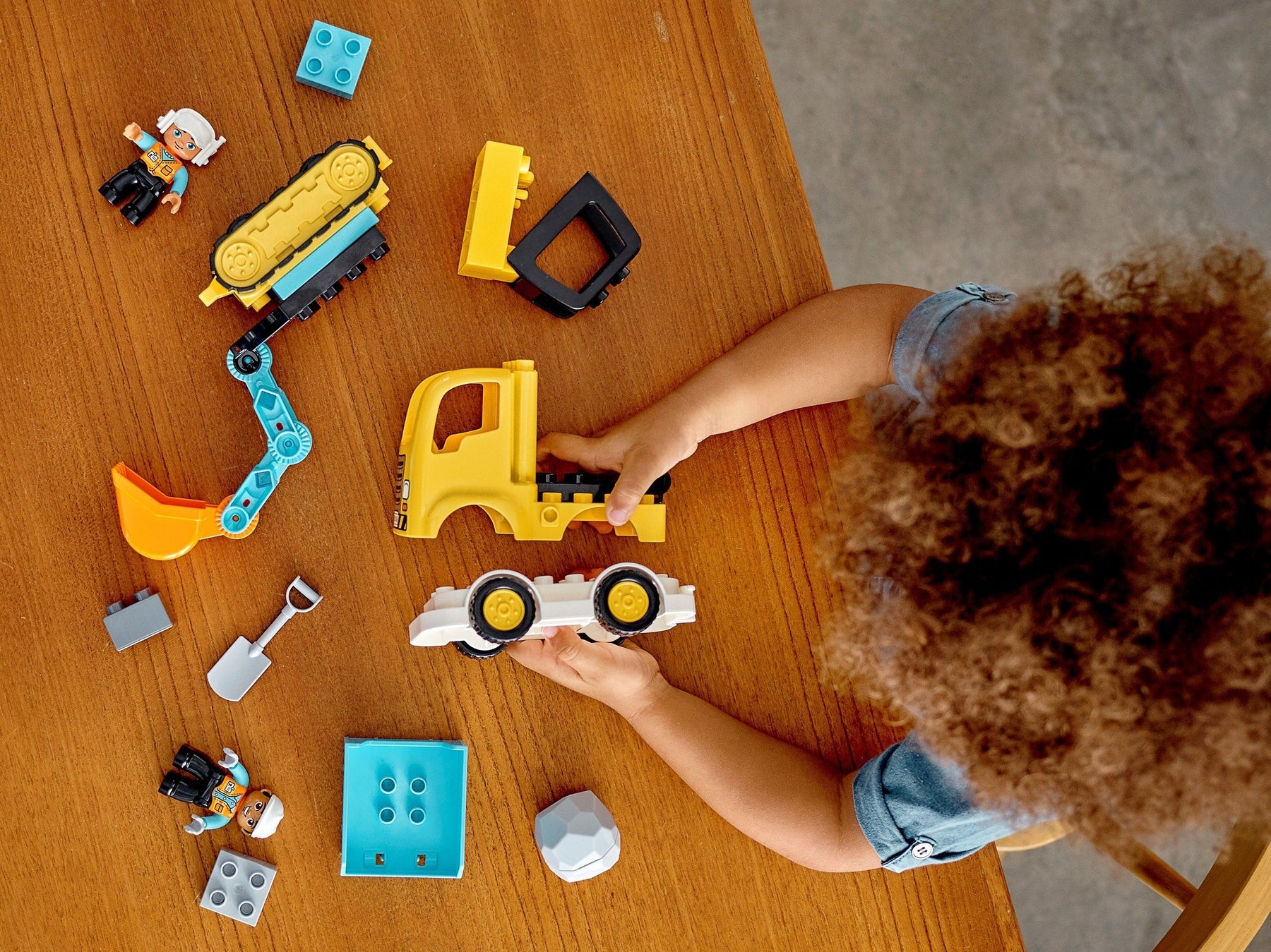 LEGO DUPLO 10931 Truck and Tracked Excavator- Auzzi Store