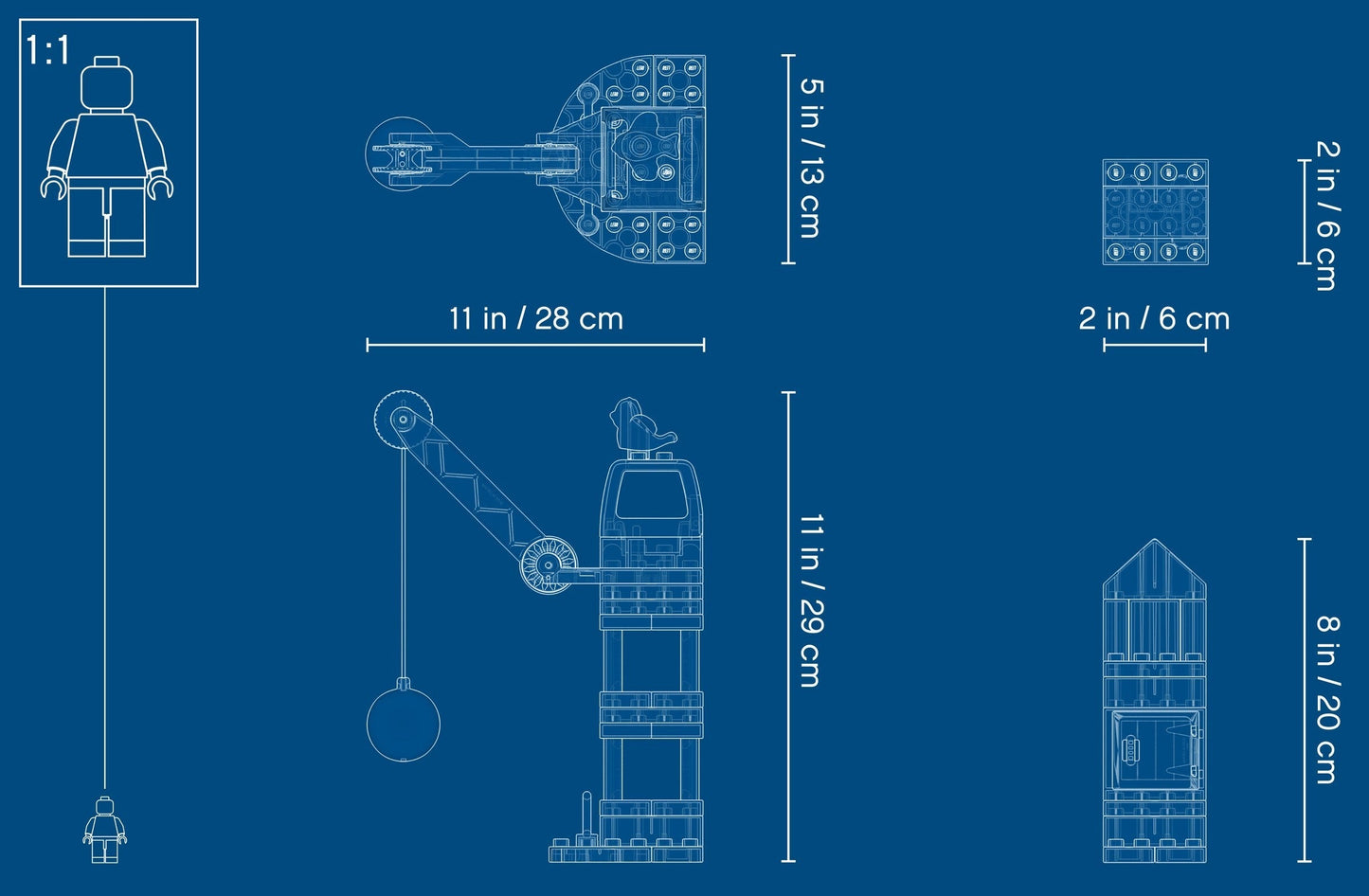 LEGO 10932 DUPLO Construction Wrecking Ball Demolition Set