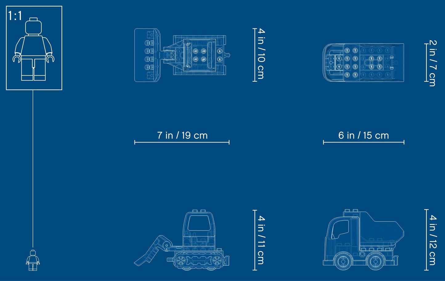 LEGO 10932 DUPLO Construction Wrecking Ball Demolition Set