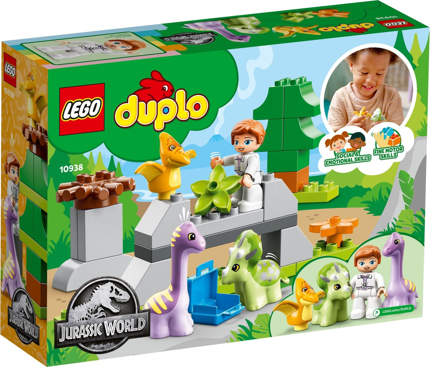 LEGO 10938 DUPLO Jurassic World Dinosaur Nursery