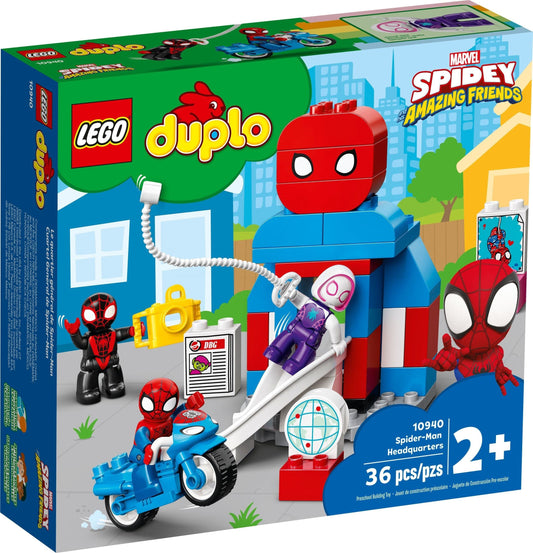 LEGO 10940 DUPLO Marvel Spider-Man Headquarters Playset