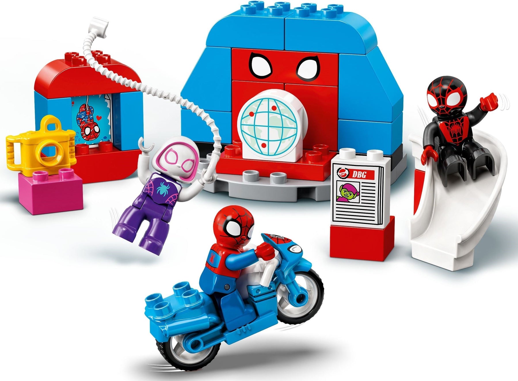 LEGO 10940 DUPLO Marvel Spider-Man Headquarters Playset - SuperSaverAU - view 5