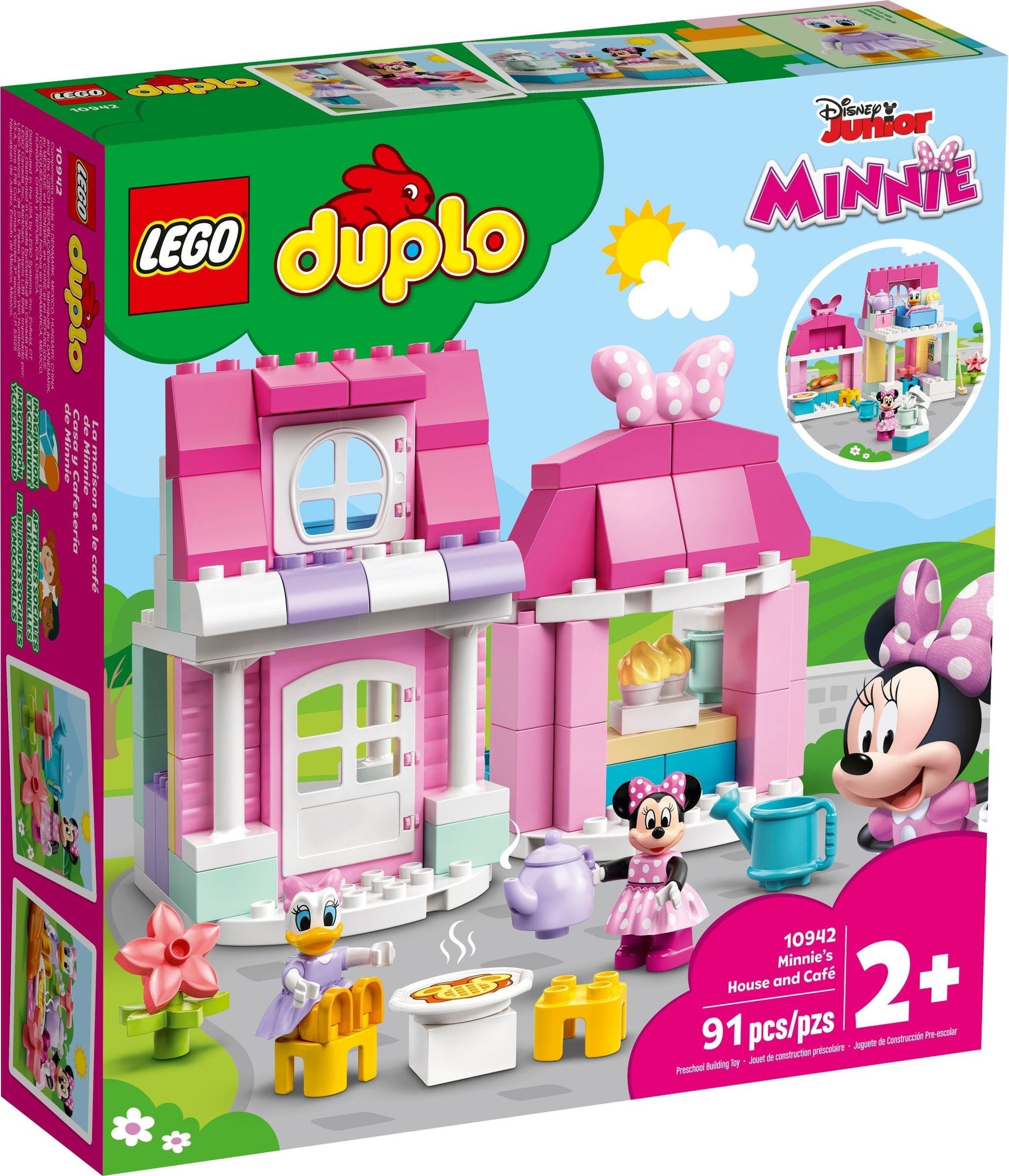 LEGO 10942 Minnie's House & Cafe: DUPLO Disney Fun - SuperSaverAU - view 1