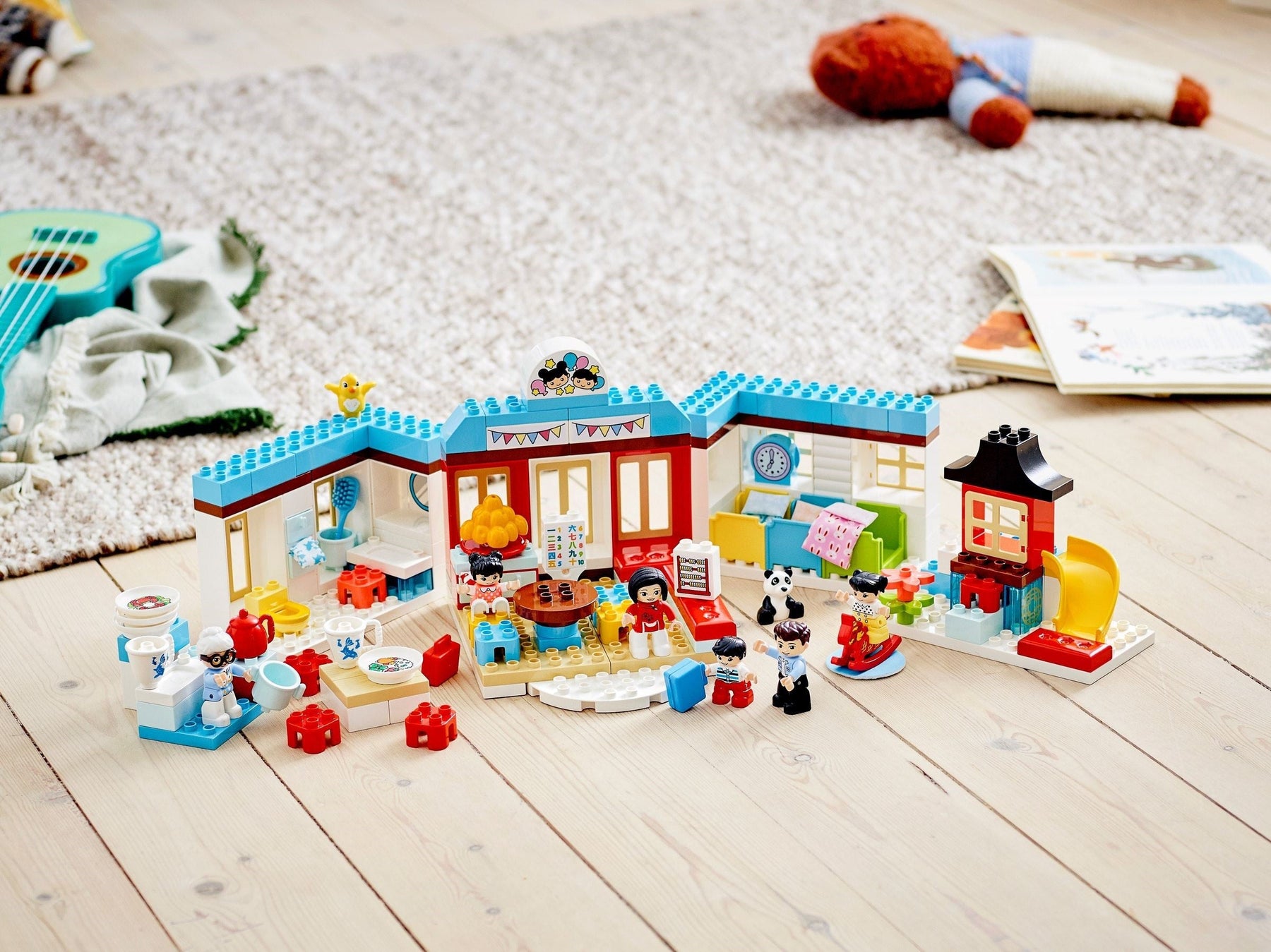 LEGO 10943 DUPLO Town Happy Childhood Moments: Chinese New Year & Kindergarten Playset - SuperSaverAU - view 4