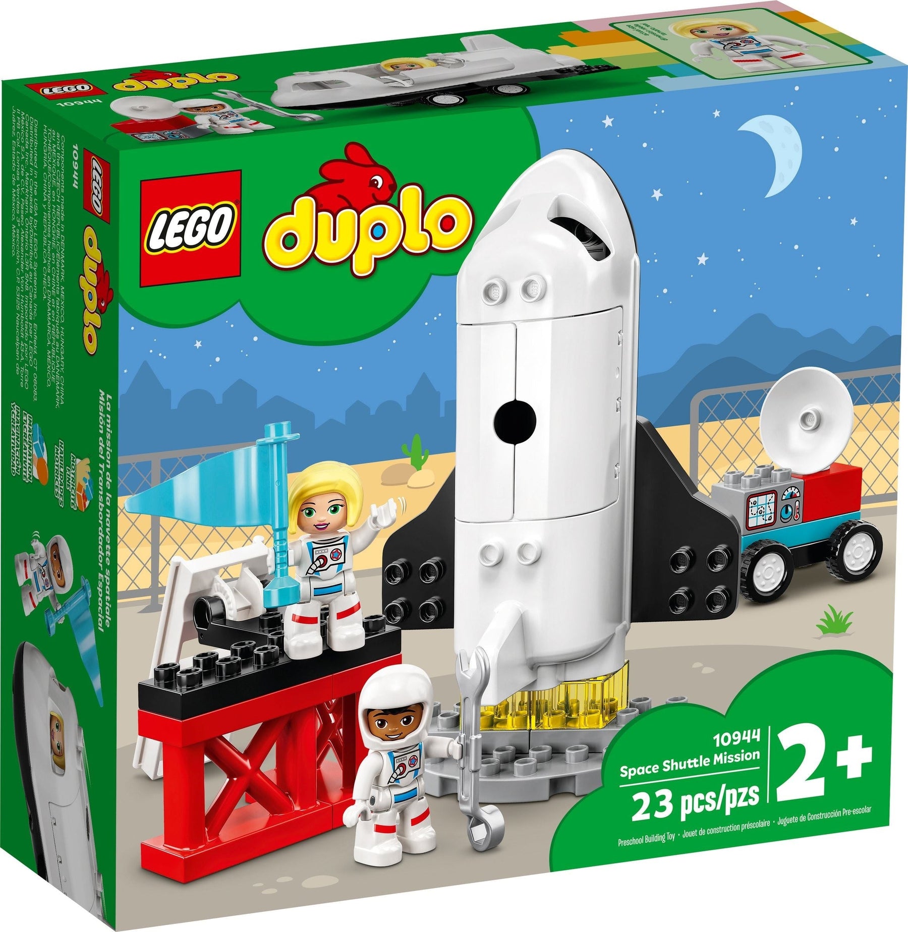 LEGO 10944 Space Shuttle: Astronaut Toy for Toddlers - SuperSaverAU - view 1