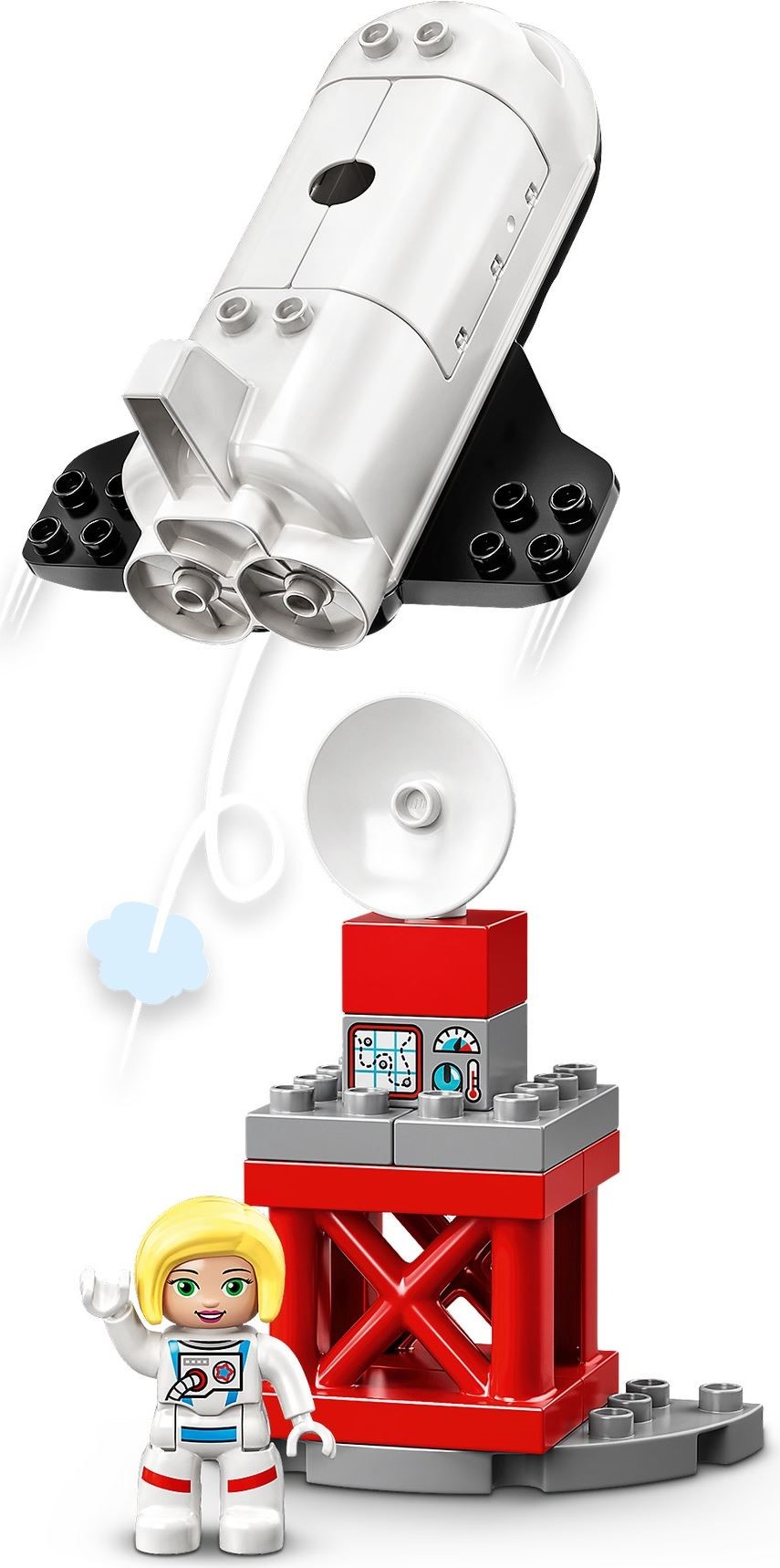 LEGO 10944 Space Shuttle: Astronaut Toy for Toddlers - SuperSaverAU - view 3