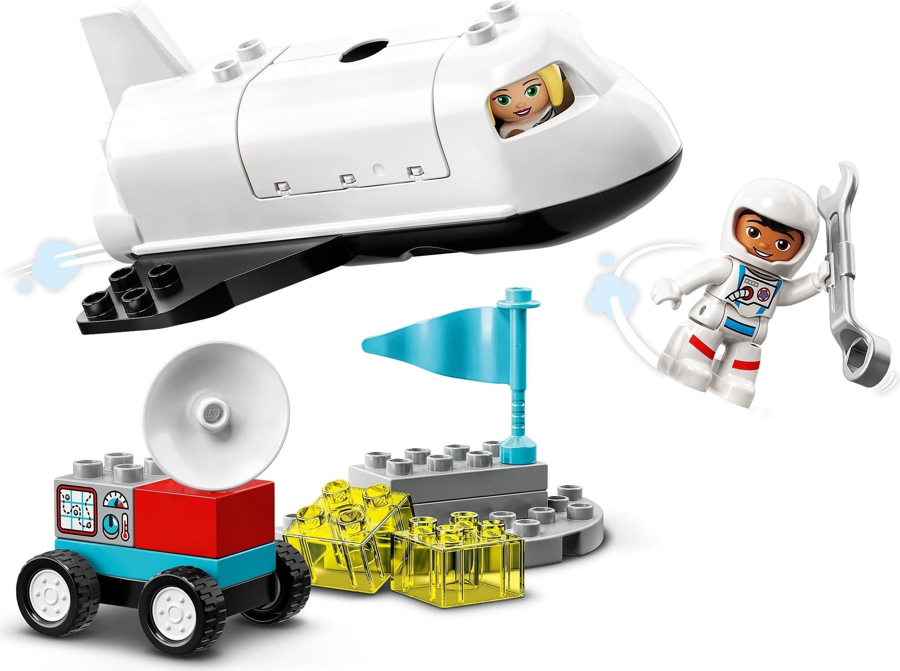LEGO 10944 Space Shuttle: Astronaut Toy for Toddlers - SuperSaverAU - view 6