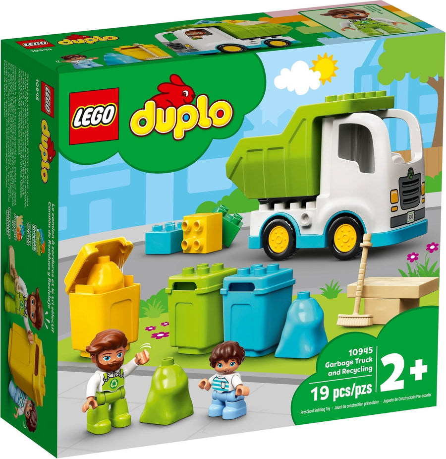 LEGO 10945 DUPLO Garbage Truck & Recycling Playset - SuperSaverAU - view 1