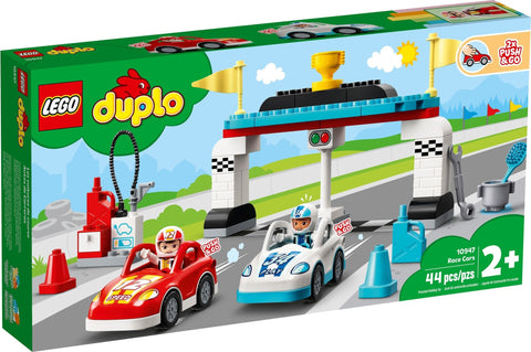 LEGO 10947 DUPLO Town Race Cars Playset - SuperSaverAU - view 1
