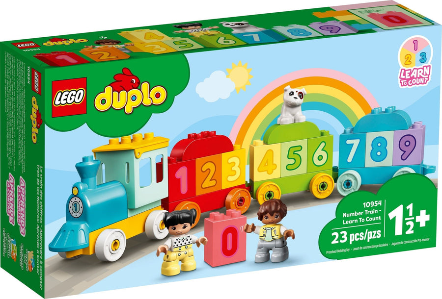 LEGO 10954 Number Train: Toddler Learning & Counting Toy - SuperSaverAU - view 1