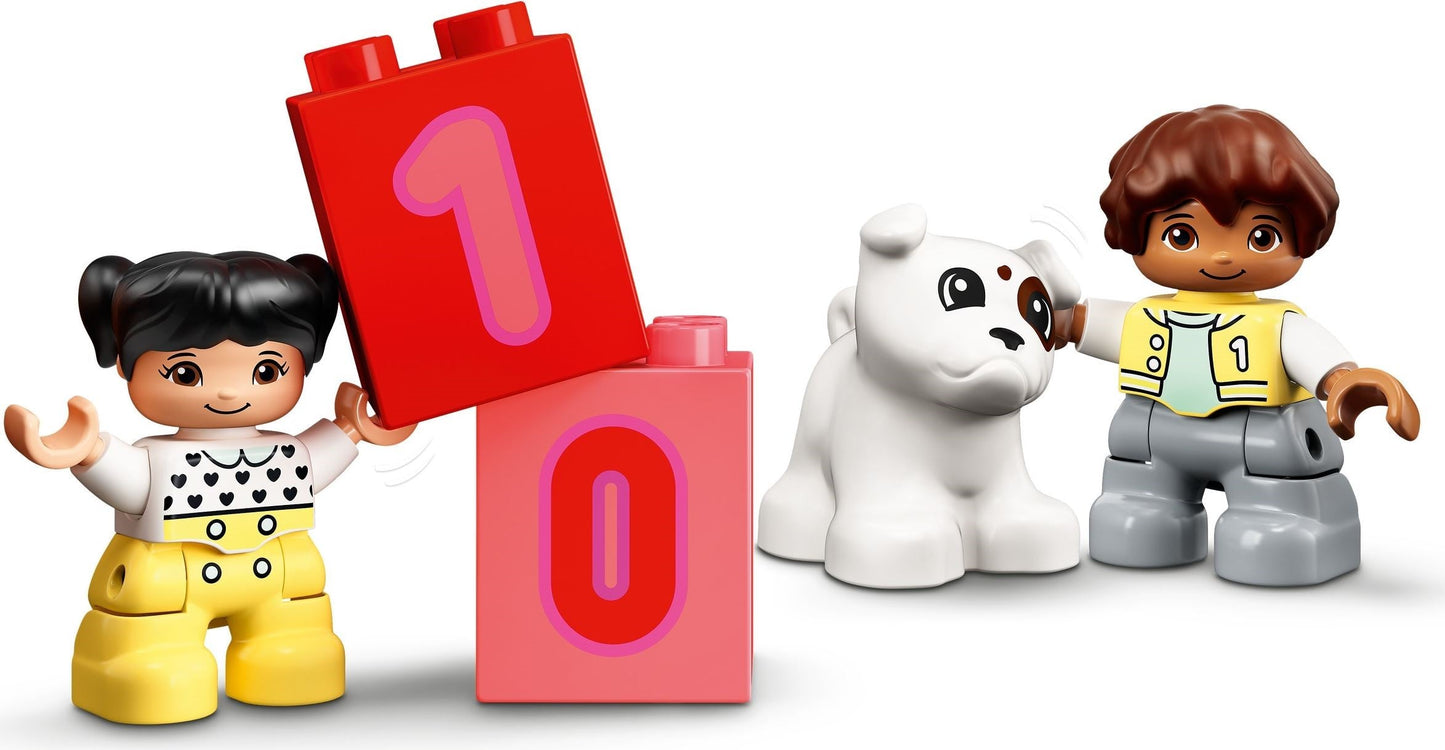 LEGO 10954 Number Train: Toddler Learning & Counting Toy