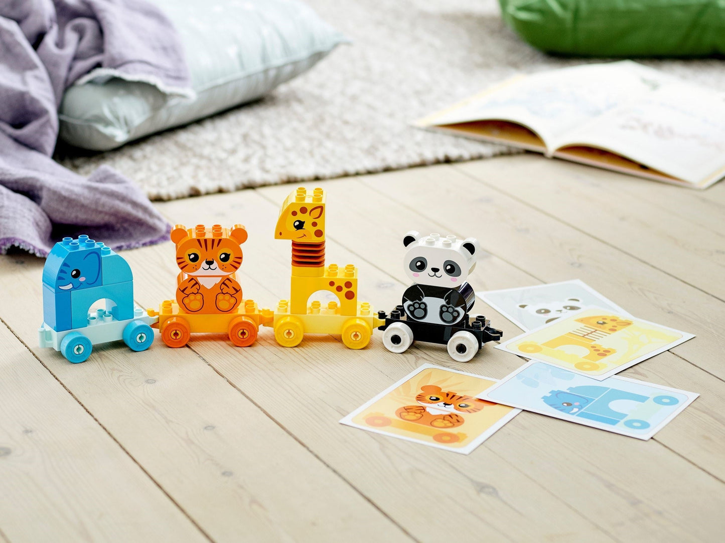 LEGO 10955 DUPLO My First Animal Train Toy for Toddlers