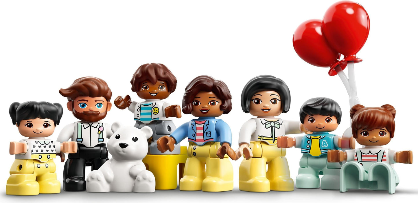 LEGO 10956 DUPLO Town Amusement Park - Funfair Playset for Toddlers