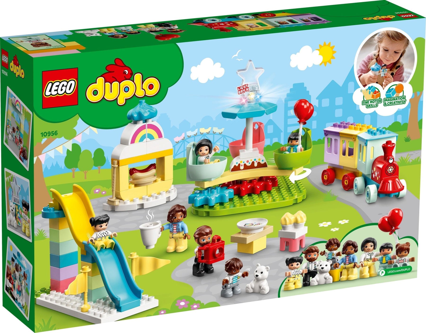LEGO 10956 DUPLO Town Amusement Park - Funfair Playset for Toddlers - SuperSaverAU - view 7