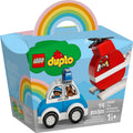 LEGO 10957 DUPLO My First Fire Helicopter & Police Car - SuperSaverAU - view 1