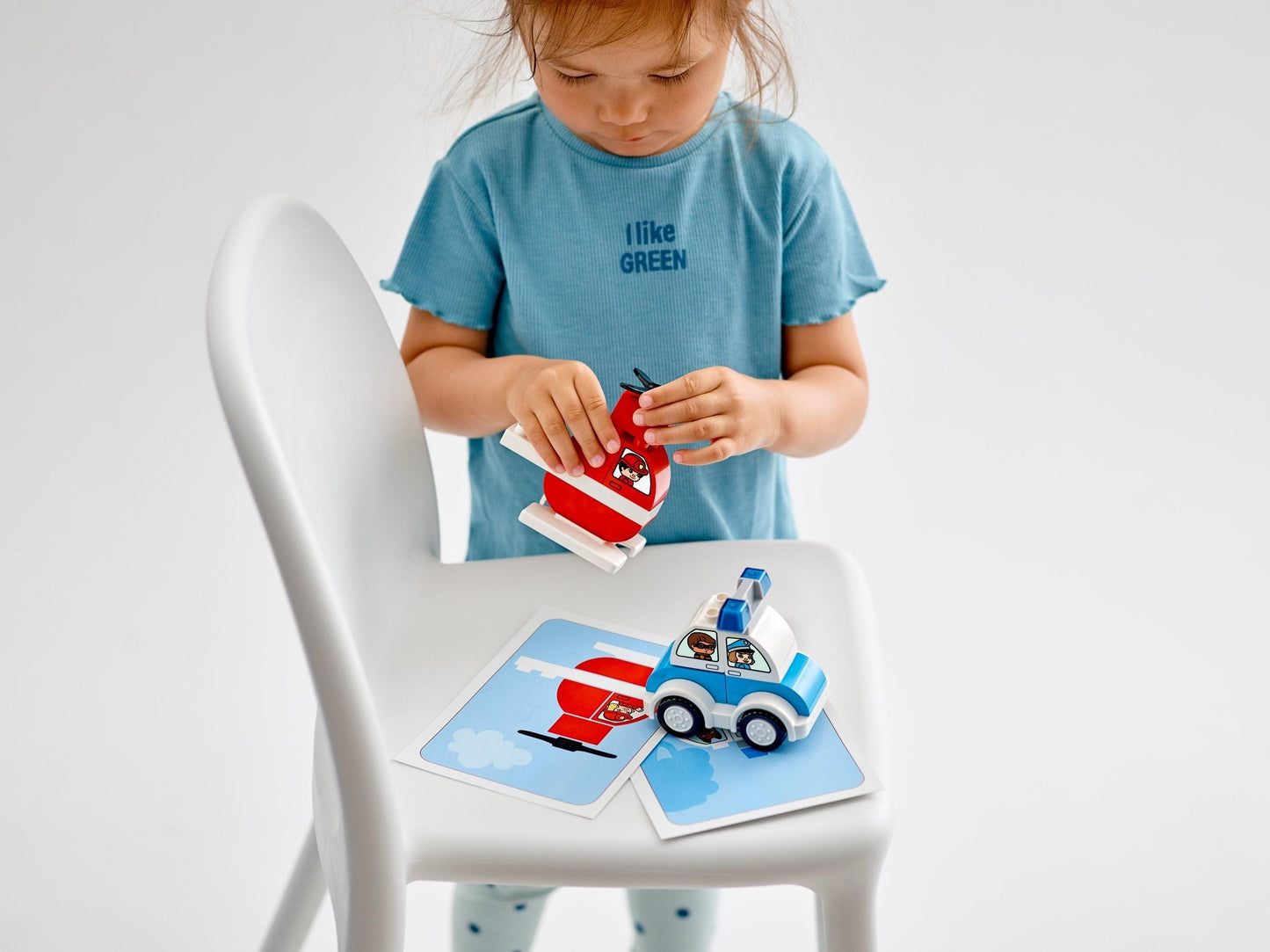 LEGO 10957 DUPLO My First Fire Helicopter & Police Car