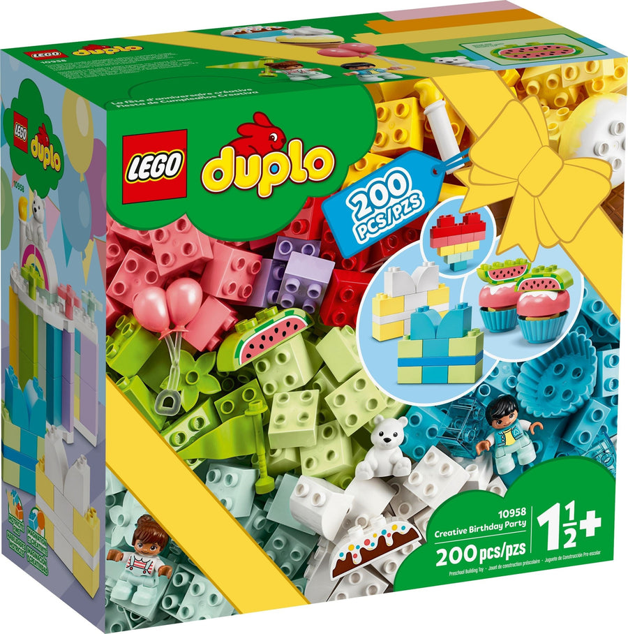 LEGO 10958 DUPLO Classic Creative Birthday Party Building Set - SuperSaverAU - view 1