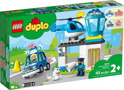 Lego Duplo 10959 Police Station & Helicopter- Auzzi Store