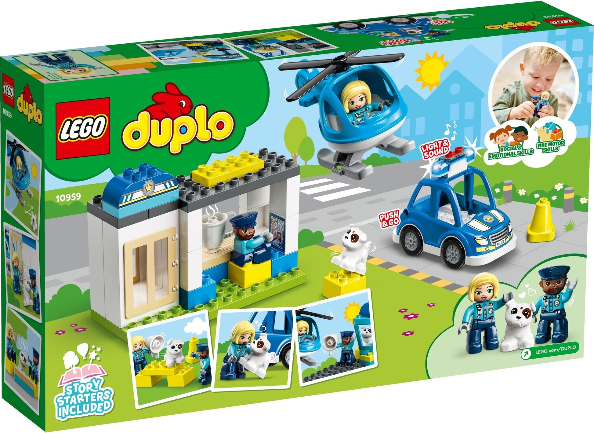 Lego Duplo 10959 Police Station & Helicopter- Auzzi Store