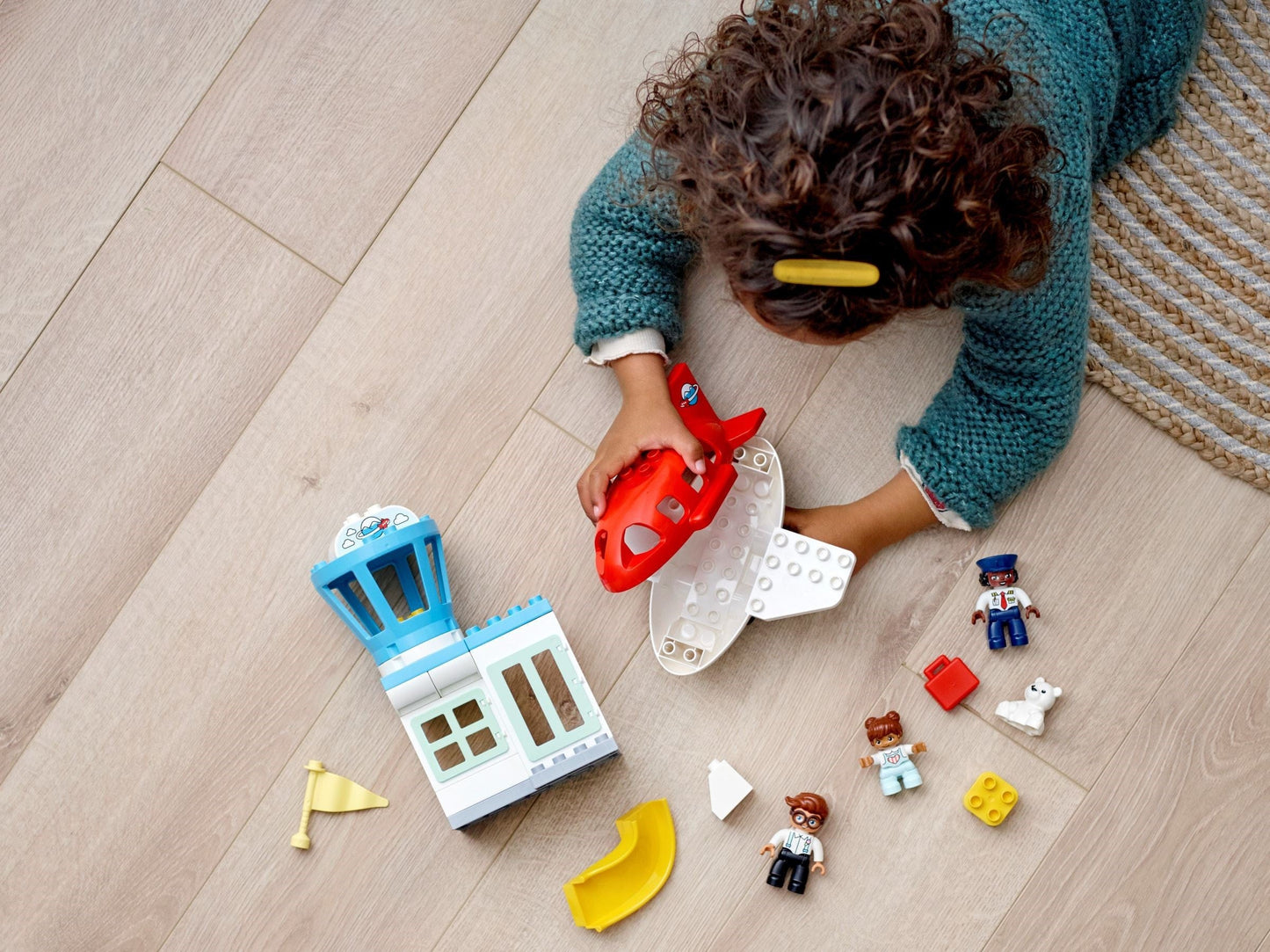 LEGO 10961 DUPLO Airport & Airplane Playset for Toddlers
