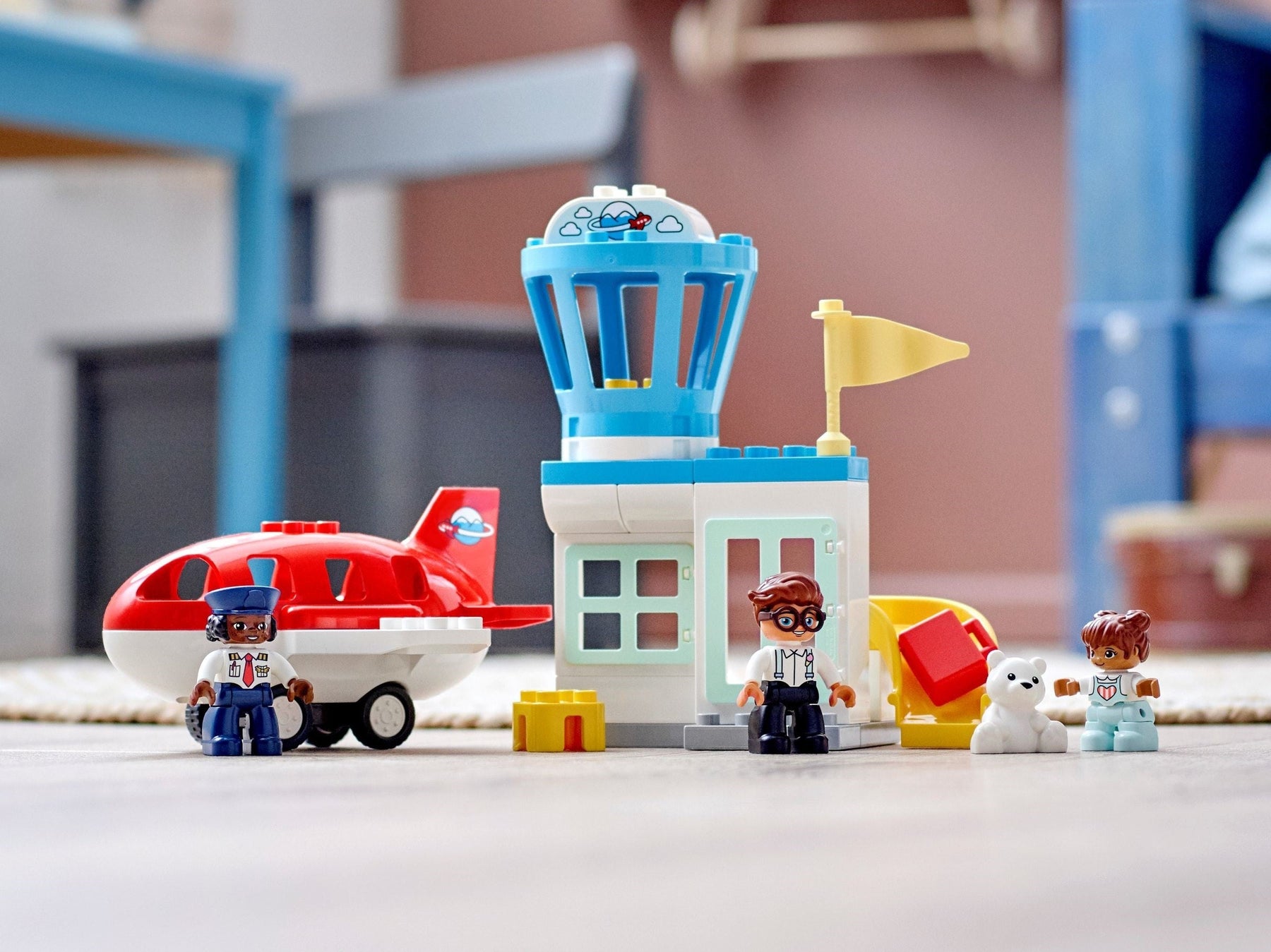 LEGO 10961 DUPLO Airport & Airplane Playset for Toddlers - SuperSaverAU - view 4