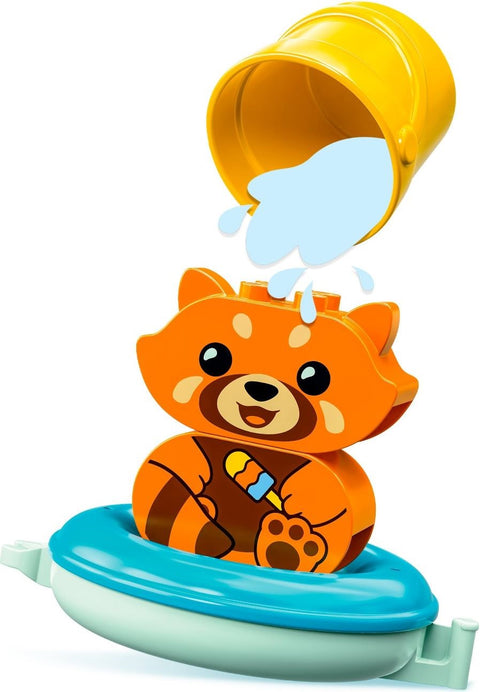 LEGO 10964 DUPLO Bath Time Fun Floating Red Panda Toy - SuperSaverAU - view 2