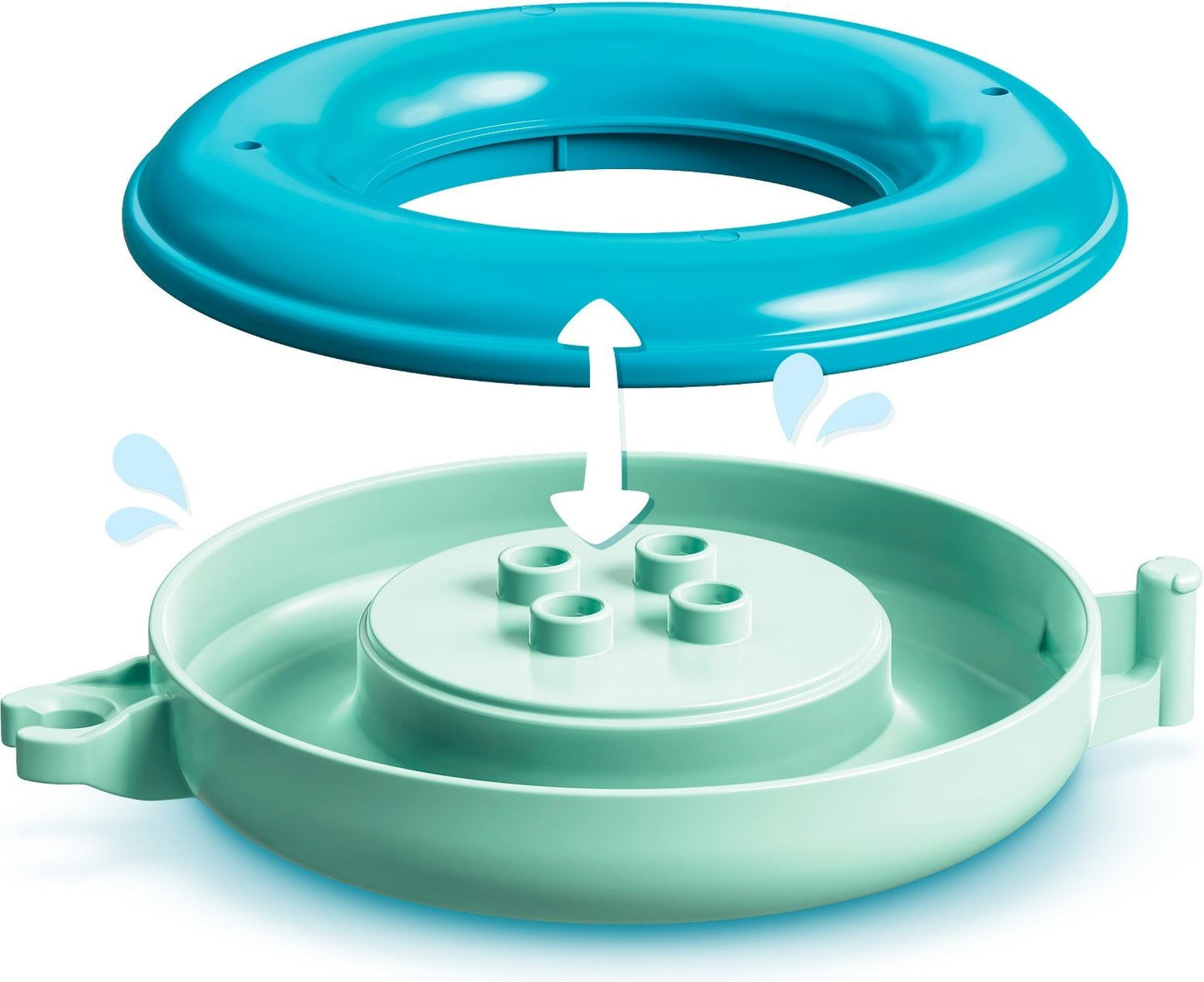 LEGO 10964 DUPLO Bath Time Fun Floating Red Panda Toy