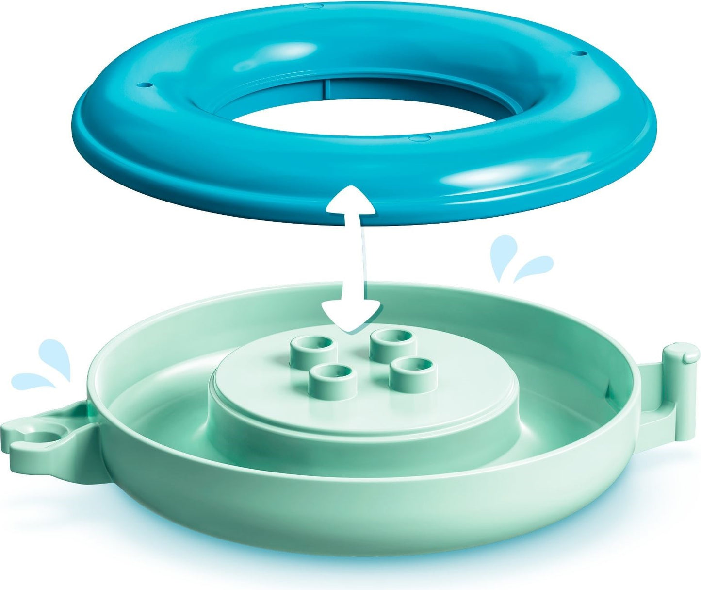 LEGO 10966 DUPLO Bath Time Fun: Floating Animal Island Playset