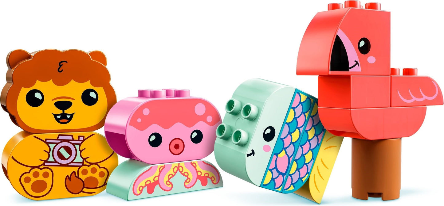 LEGO 10966 DUPLO Bath Time Fun: Floating Animal Island Playset