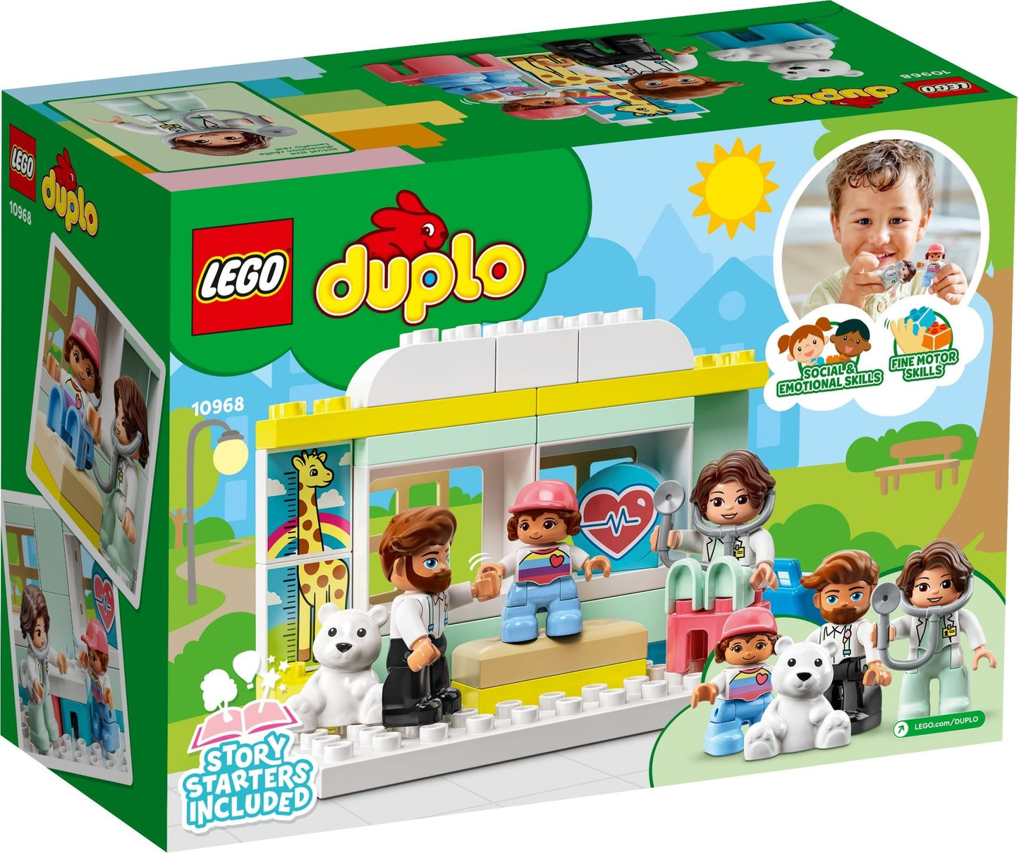 LEGO 10968 DUPLO Rescue Doctor Visit Playset