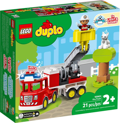 LEGO 10969 DUPLO Rescue Fire Truck with Lights & Sound