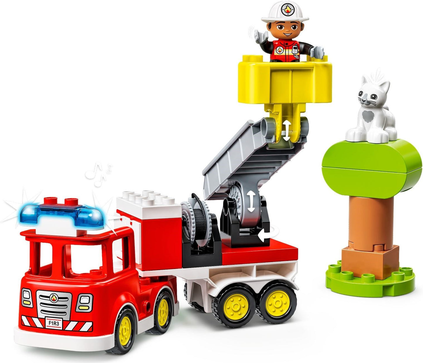 LEGO 10969 DUPLO Rescue Fire Truck with Lights & Sound